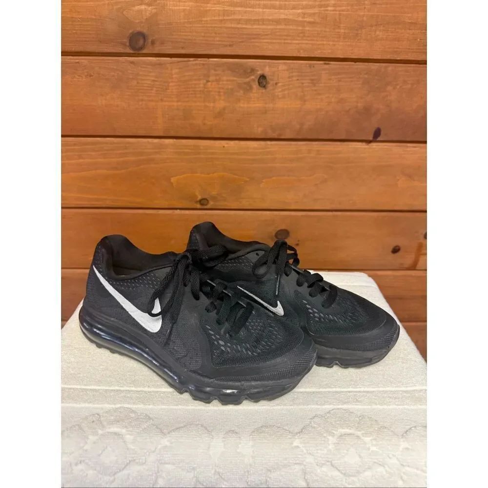 Nike Womans Air Max 2014 Running sneakers black Sz 6.5 621078-007